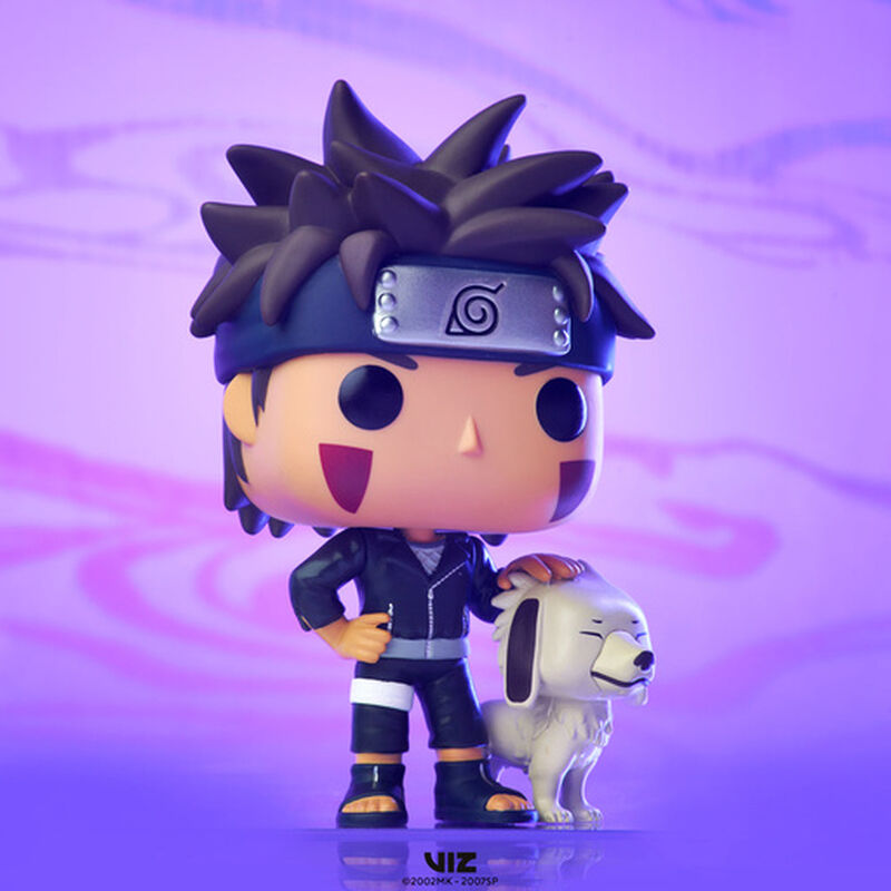 Kiba y Akamaru, Funko Pop! Naruto Shippuden 49804 — fotografía oficial del fabricante