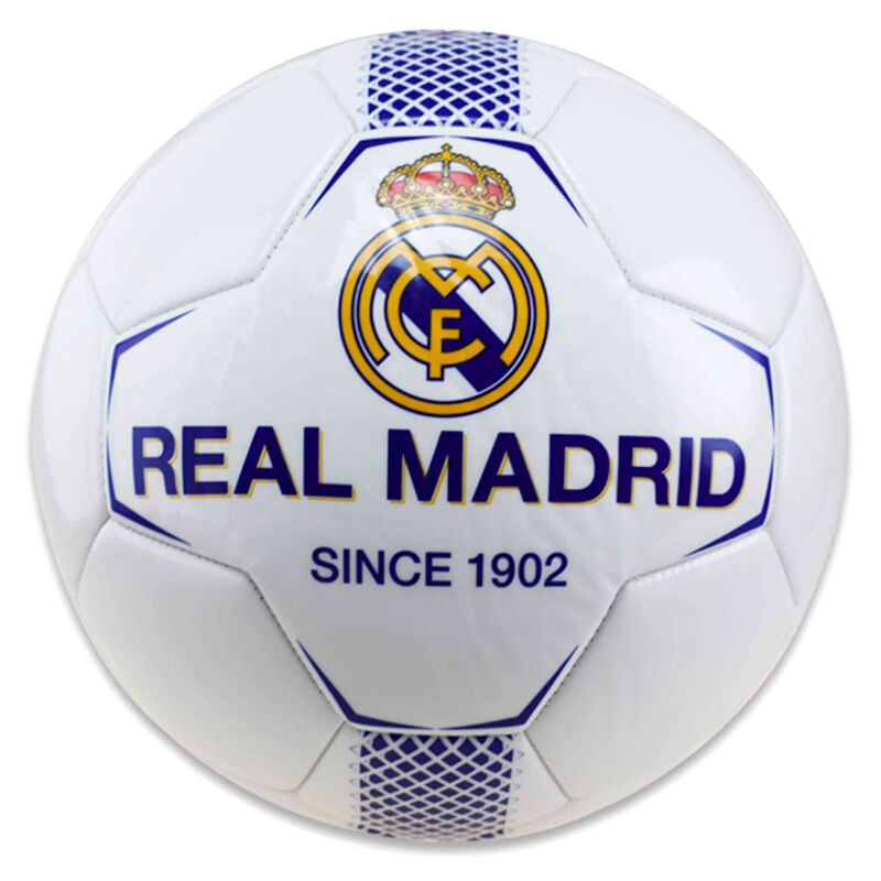 Balon futbol Real Madrid blanco grande