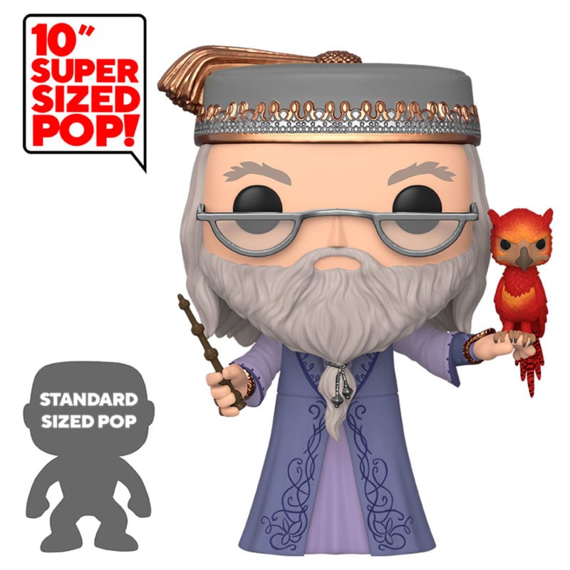 Figura POP Harry Potter Albus Dumbledore with Fawkes 25cm — vista adicional del producto