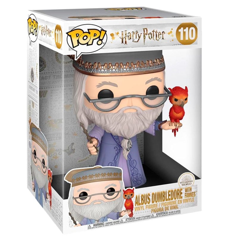 Figura POP Harry Potter Albus Dumbledore with Fawkes 25cm — vista adicional del producto