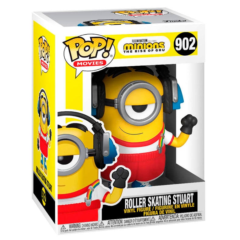 Figura POP Minions 2 Roller Skating Stuart — vista adicional del producto