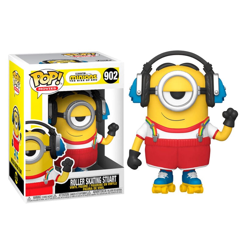 Figura POP Minions 2 Roller Skating Stuart — vista adicional del producto