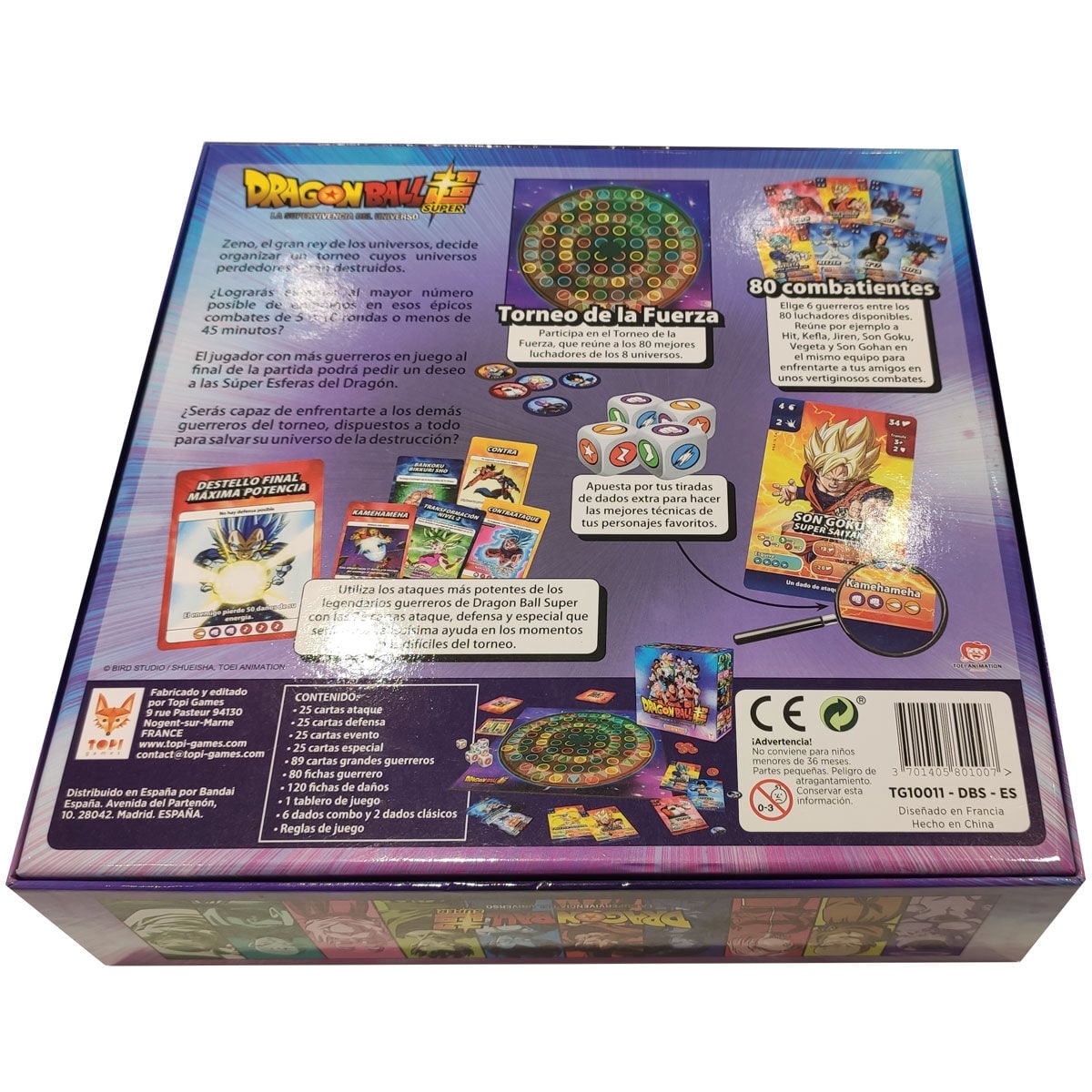 Juego mesa Dragon Ball Super español — vista adicional del producto