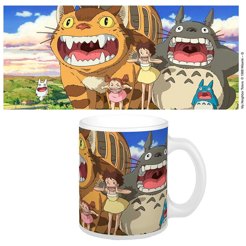 Taza Nekobus and Totoro Mi Vecino Totoro