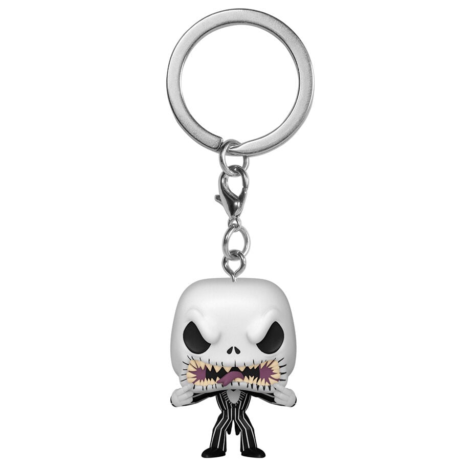 Llavero Pocket POP Disney Pesadilla Antes de Navidad Jack Scary Face