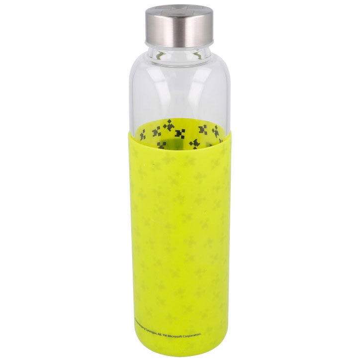 Botella cristal Minecraft funda silicona 585ml — vista adicional del producto