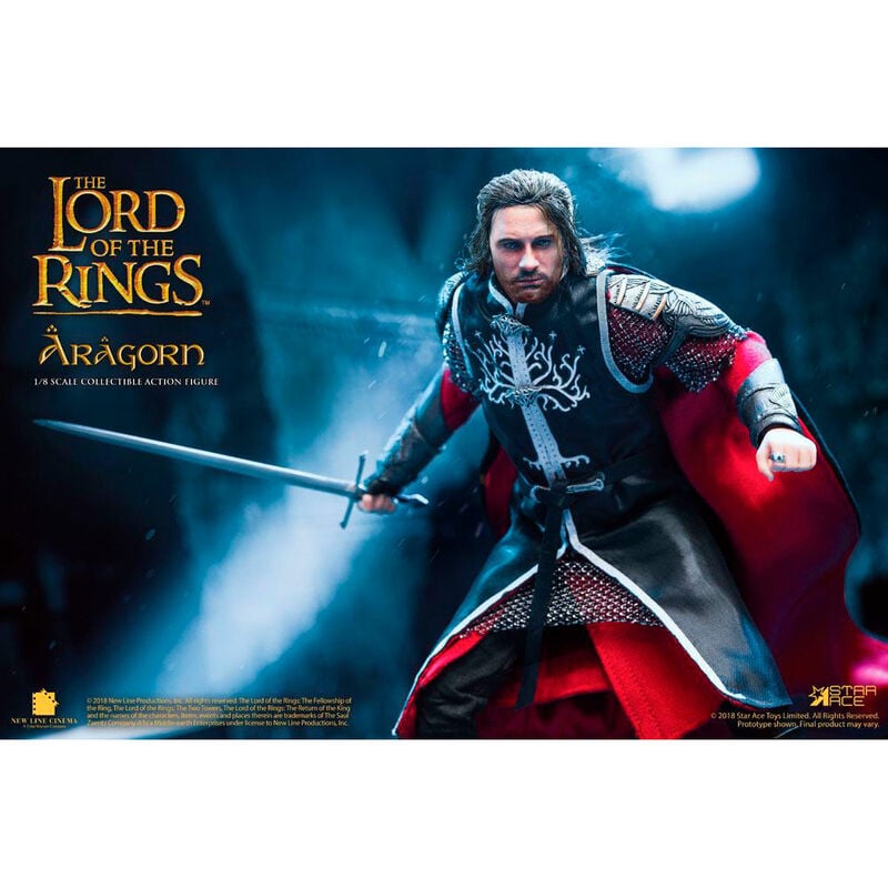 Figura Real Master Aragorn El Señor de los Anillos 23cm — vista adicional del producto
