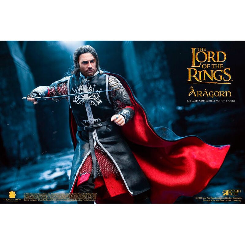 Figura Real Master Aragorn El Señor de los Anillos 23cm — vista adicional del producto