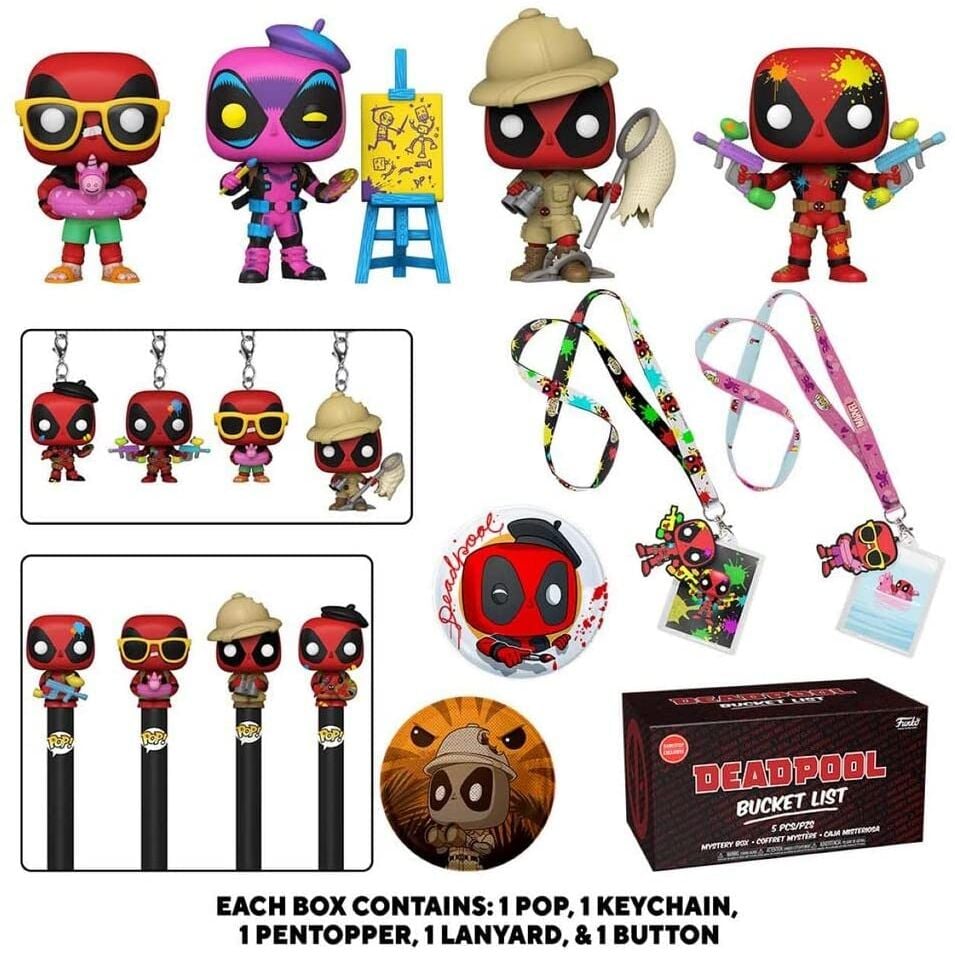 Kit Mistery Box Marvel Deadpool — vista adicional del producto