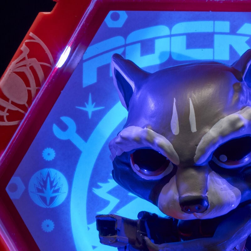 Figura led WOW! POD Rocket Raccoon Marvel — vista adicional del producto