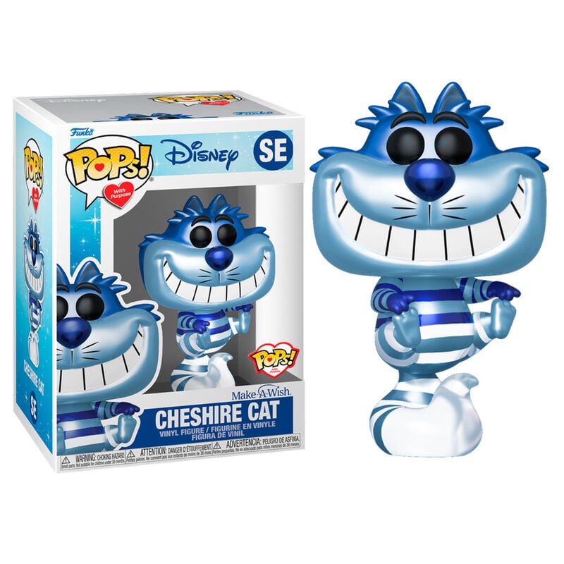 Figura POP Disney Make a Wish Cheshire Cat Metallic — vista adicional del producto