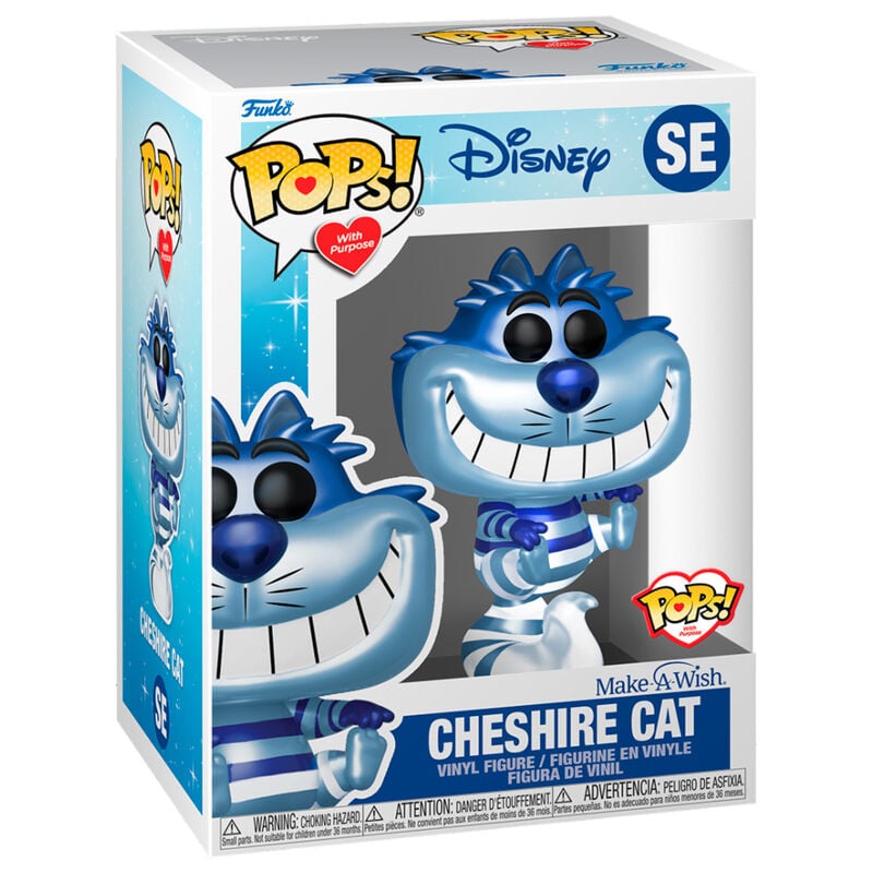 Figura POP Disney Make a Wish Cheshire Cat Metallic — vista adicional del producto