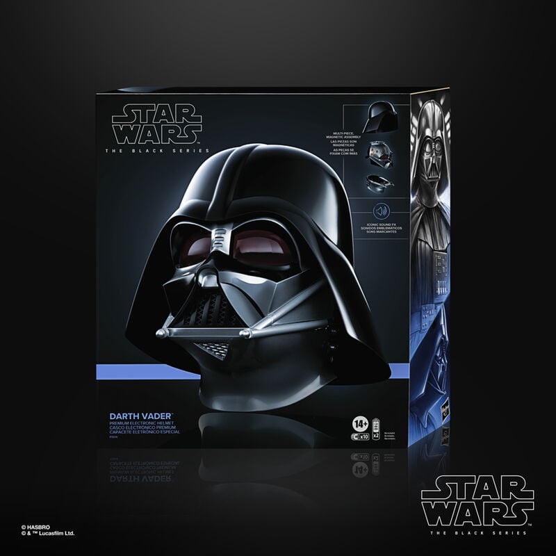 Replica Casco Electronico Darth Vader Obi Wan Kenobi Star Wars — vista adicional del producto