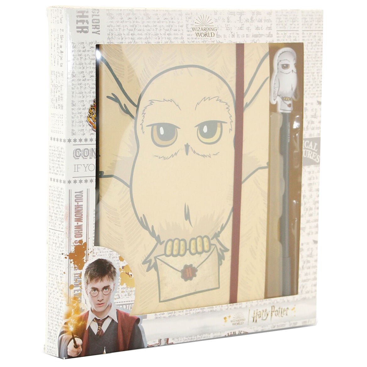 Set diario + boligrafo Hedwig Harry Potter — vista adicional del producto