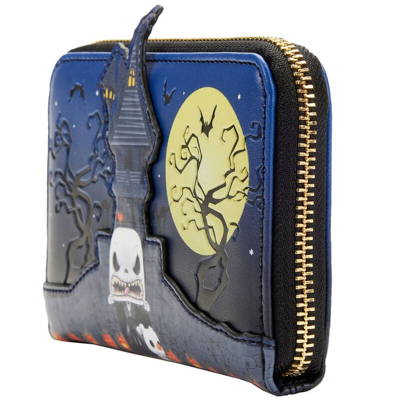 Cartera Jack Skellington Pesadilla Antes de Navidad Disney Loungefly — vista adicional del producto