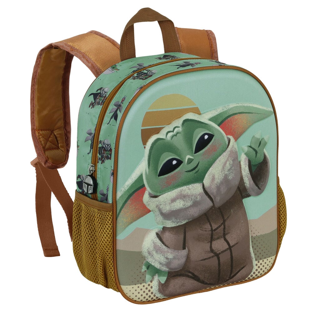 Mochila 3D Say Hi Grogu The Mandalorian Star Wars 31cm — vista adicional del producto