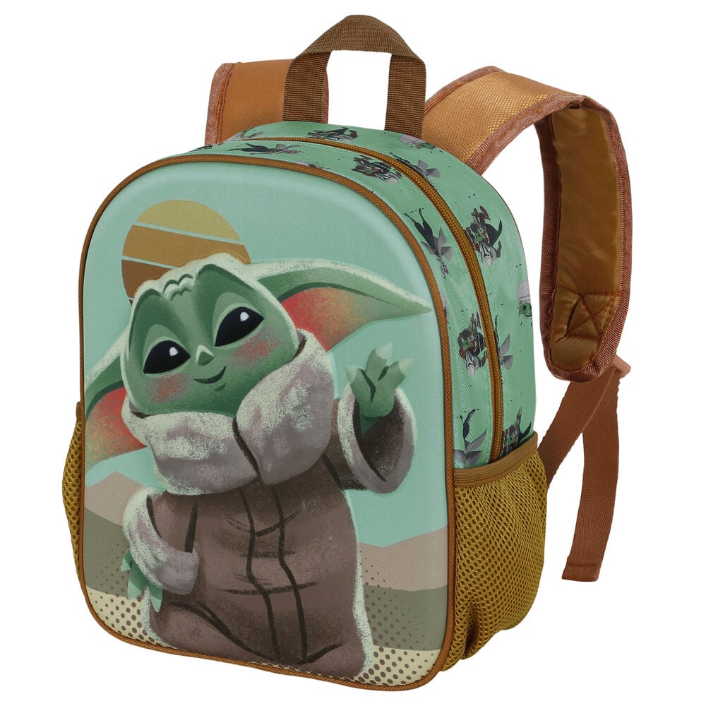 Mochila 3D Say Hi Grogu The Mandalorian Star Wars 31cm — vista adicional del producto