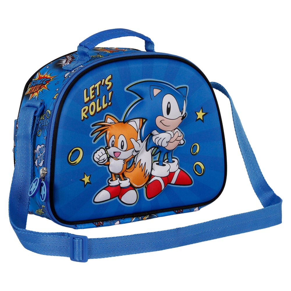 Bolsa portameriendas 3D Lets Roll Sonic The Hedgehog — vista adicional del producto