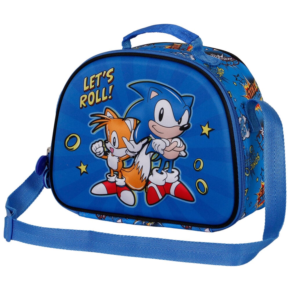 Bolsa portameriendas 3D Lets Roll Sonic The Hedgehog — vista adicional del producto