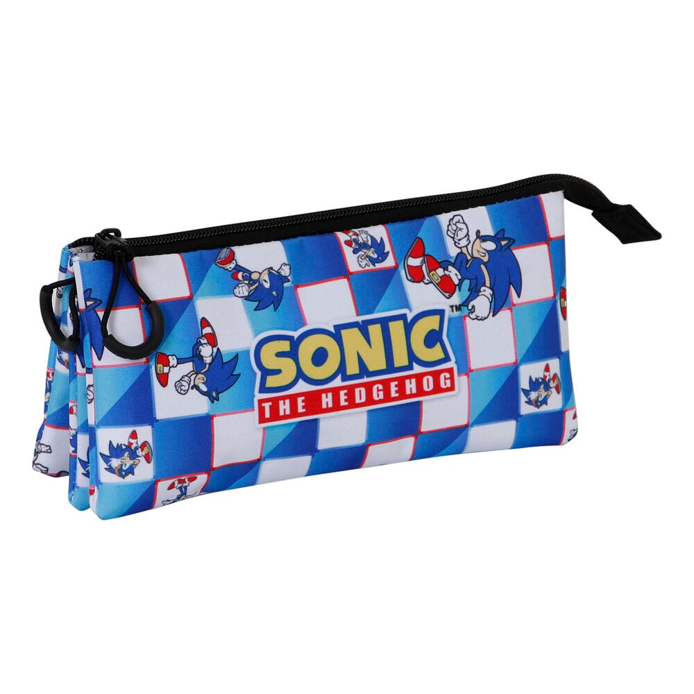Portatodo Blue Lay Sonic The Hedgehog triple — vista adicional del producto