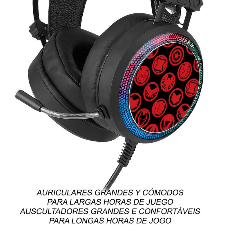Auriculares gaming Vengadores Avengers Marvel — vista adicional del producto