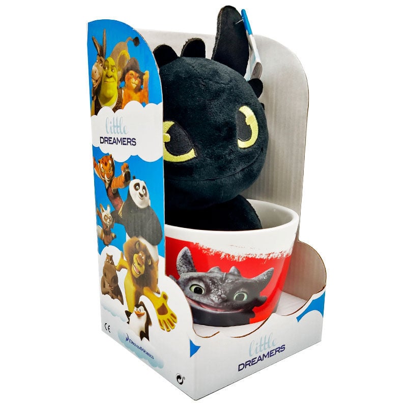Taza + Peluche Como Entrenar a tu Dragon 18cm — vista adicional del producto