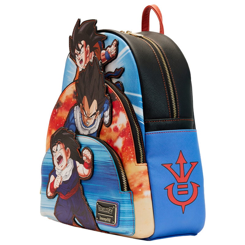 Mochila Trio Dragon Ball Z Loungefly 31cm — vista adicional del producto