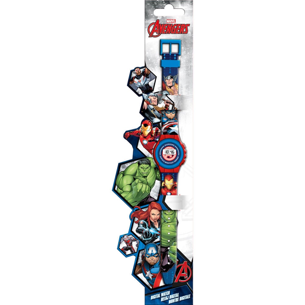 Reloj digital Los Vengadores Avengers Marvel