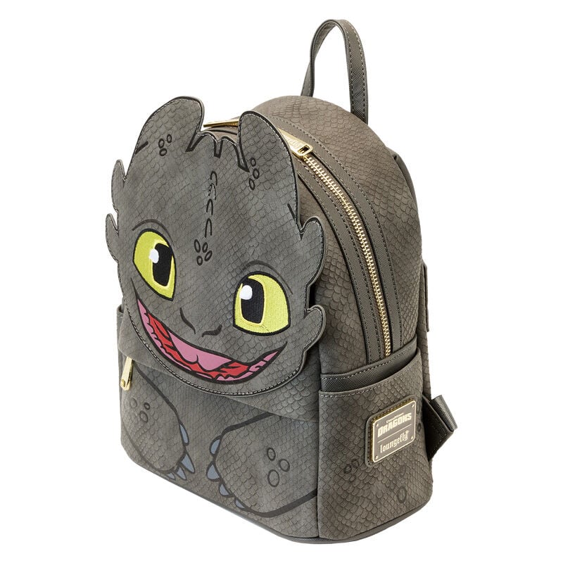 Mochila Desdentao Como Entrenar a Tu Dragon Loungefly 25cm — vista adicional del producto