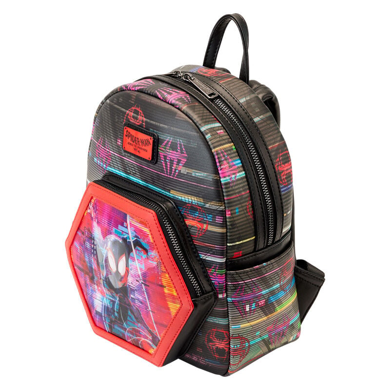 Mochila lenticular Cruzando el Multiverso Spiderman Marvel Loungefly 27cm — vista adicional del producto