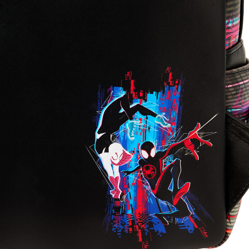 Mochila lenticular Cruzando el Multiverso Spiderman Marvel Loungefly 27cm — vista adicional del producto