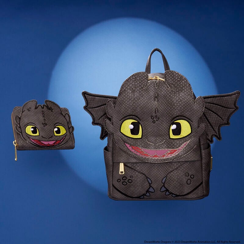 Mochila Desdentao Como Entrenar a Tu Dragon Loungefly 25cm — vista adicional del producto