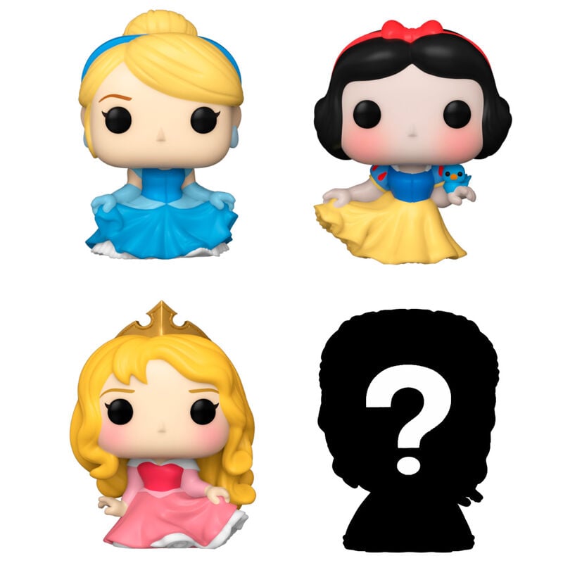 Blister 4 figuras Bitty POP Disney Princesas Cenicienta — vista adicional del producto