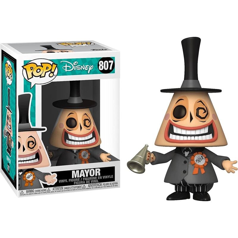 Figura POP Disney Pesadilla Antes de Navidad Major Mayor with Megaphone — vista adicional del producto