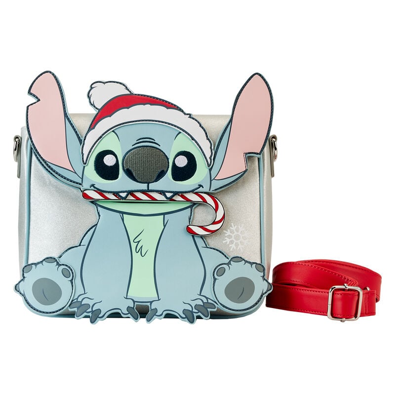 Bolso glitter Holiday Stitch Disney Loungefly — vista adicional del producto