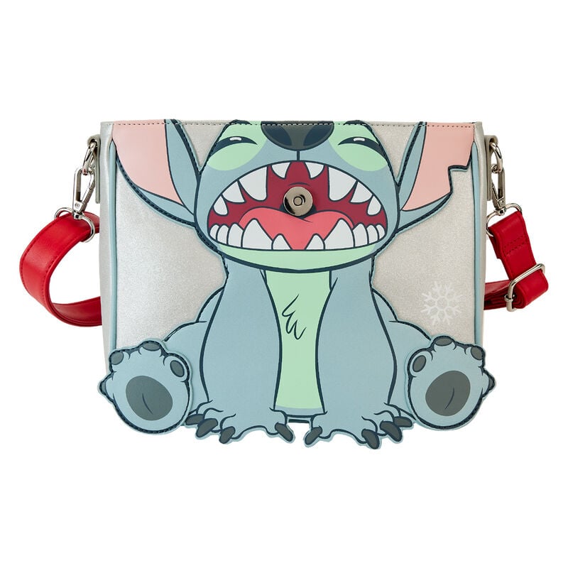 Bolso glitter Holiday Stitch Disney Loungefly — vista adicional del producto