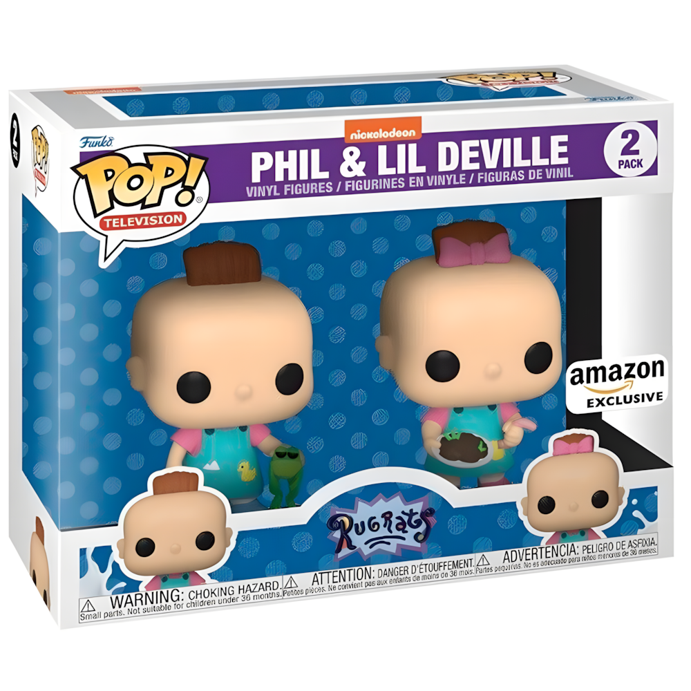 Blister 2 figuras POP Rugrats Phil & Lil Exclusive