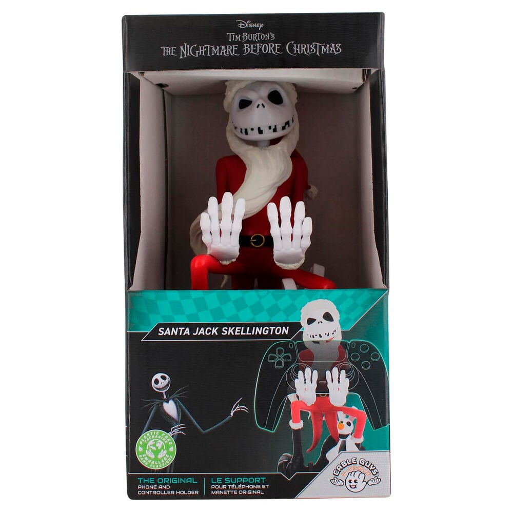 Cable Guy soporte sujecion Santa Jack Pesadilla Antes de Navidad Disney 20cm — vista adicional del producto
