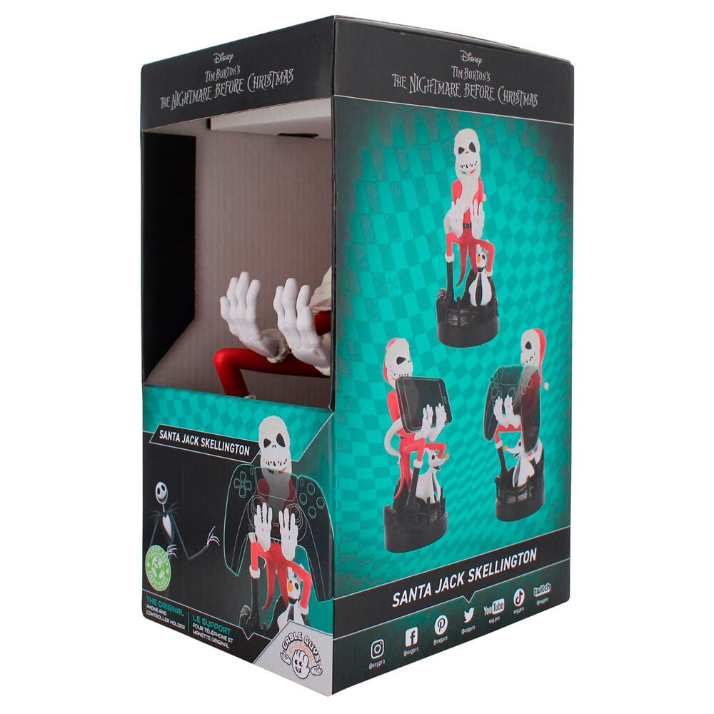 Cable Guy soporte sujecion Santa Jack Pesadilla Antes de Navidad Disney 20cm — vista adicional del producto