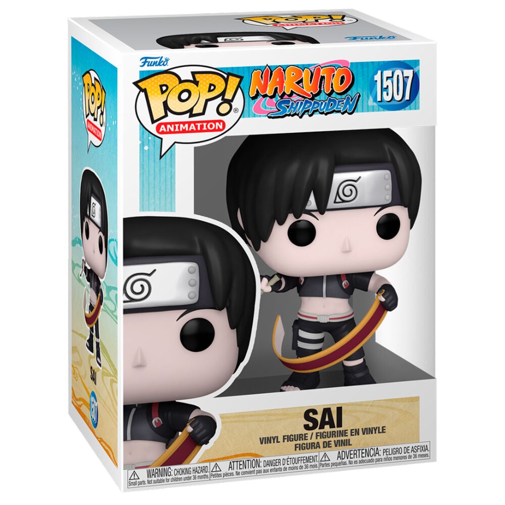 Figura Funko Pop! Sai con pincel y pergamino · Naruto Shippuden — vista adicional del producto