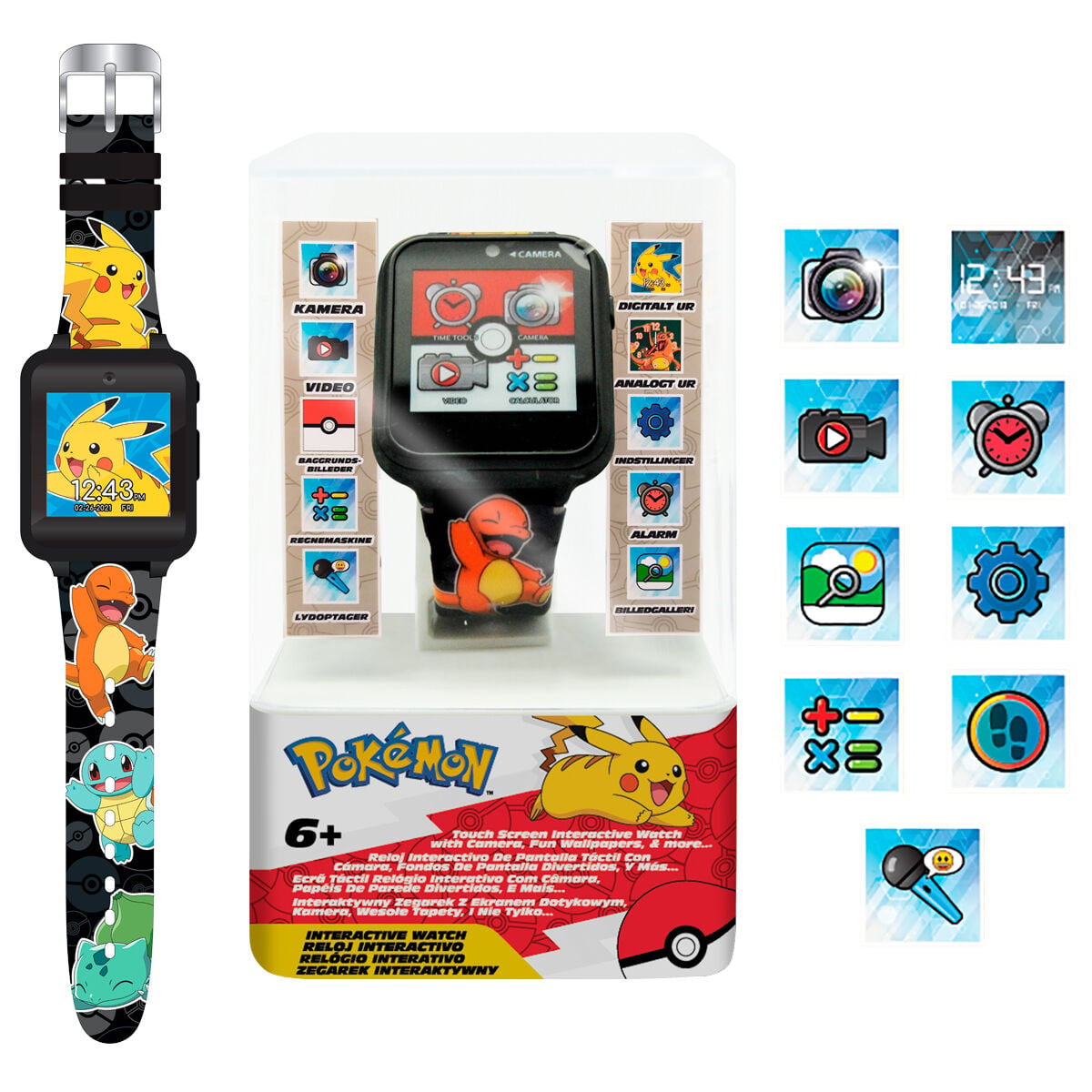 Reloj inteligente Pokemon — vista adicional del producto
