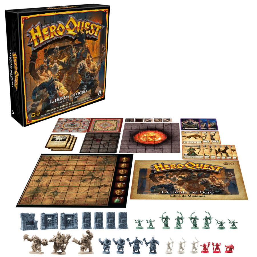HeroQuest La Horda del Ogro · Expansión en español