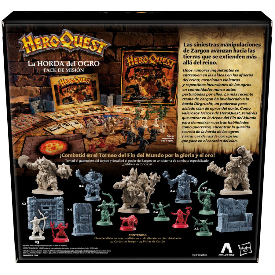 HeroQuest La Horda del Ogro · Expansión en español — vista adicional del producto