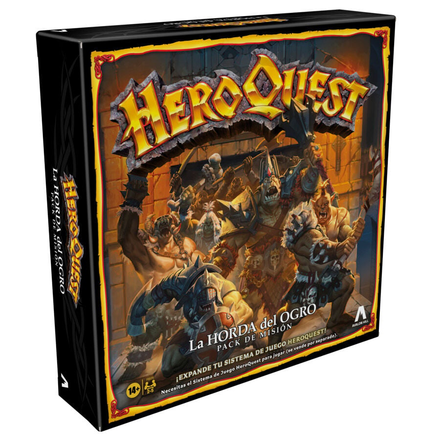 HeroQuest La Horda del Ogro · Expansión en español · otra vista