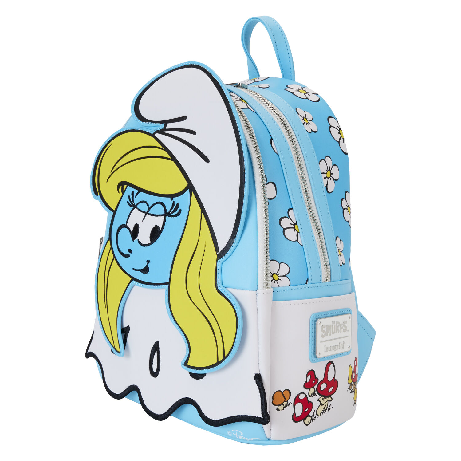 Mochila Pitufina Los Pitufos Loungefly 26cm — vista adicional del producto