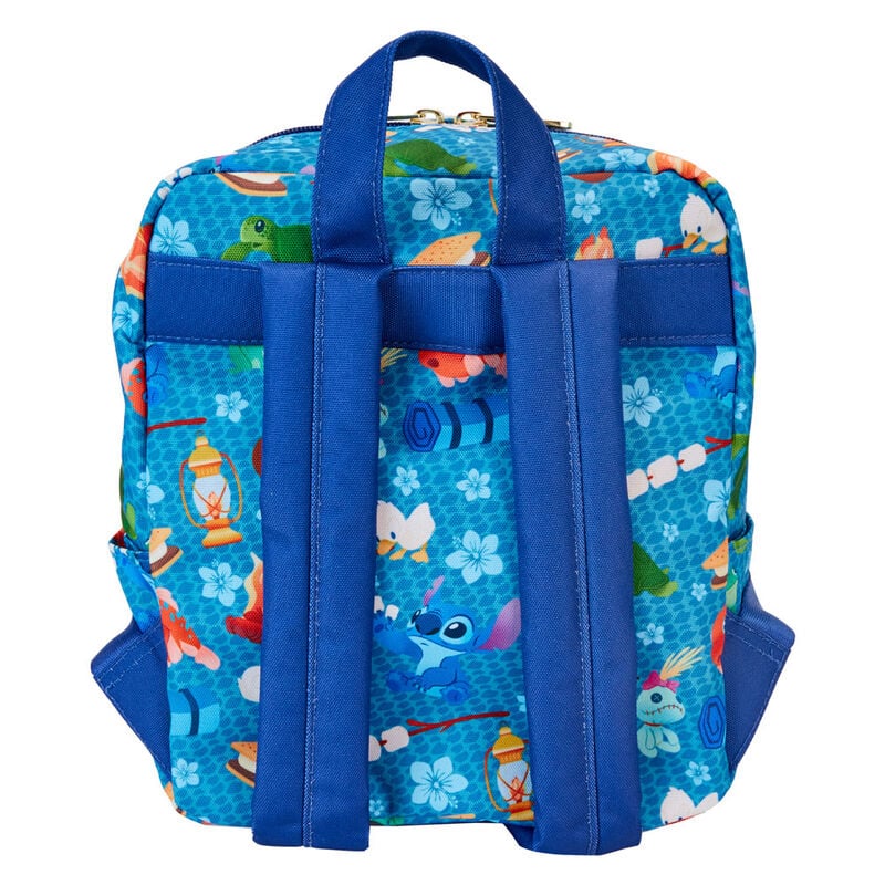 Mochila nylon Camping Cuties Stitch Disney Loungefly 24cm — vista adicional del producto
