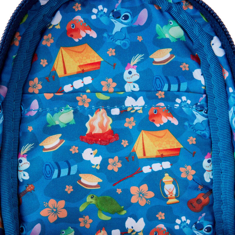 Portatodo Camping Cuties Stitch Disney Loungefly — vista adicional del producto