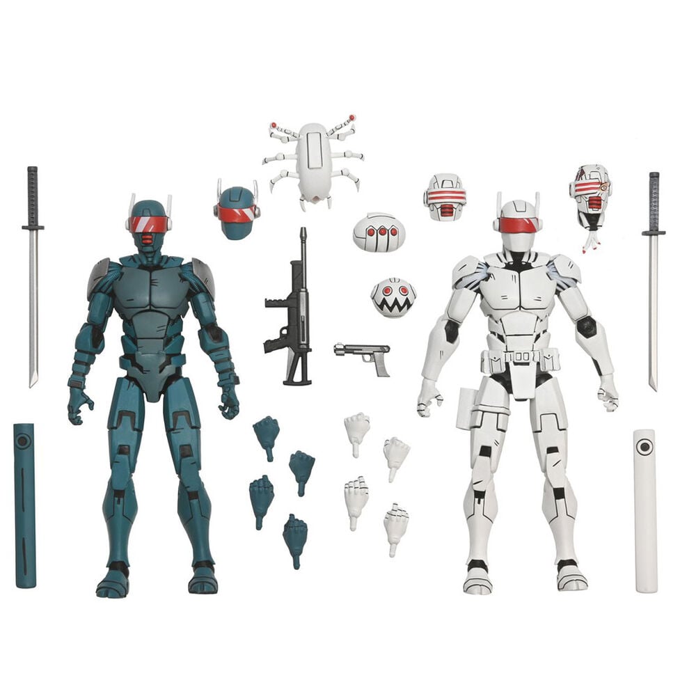 Set 2 figuras Synja Patrol Troop Reinforcements Teenage Mutant The Last Ronin Tortugas Ninja 18cm — vista adicional del producto