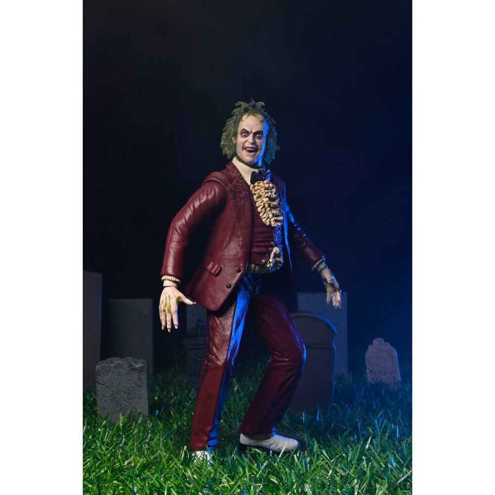 Figura Beetlejuice 1988 Red Tuxedo Beetlejuice 18cm — vista adicional del producto
