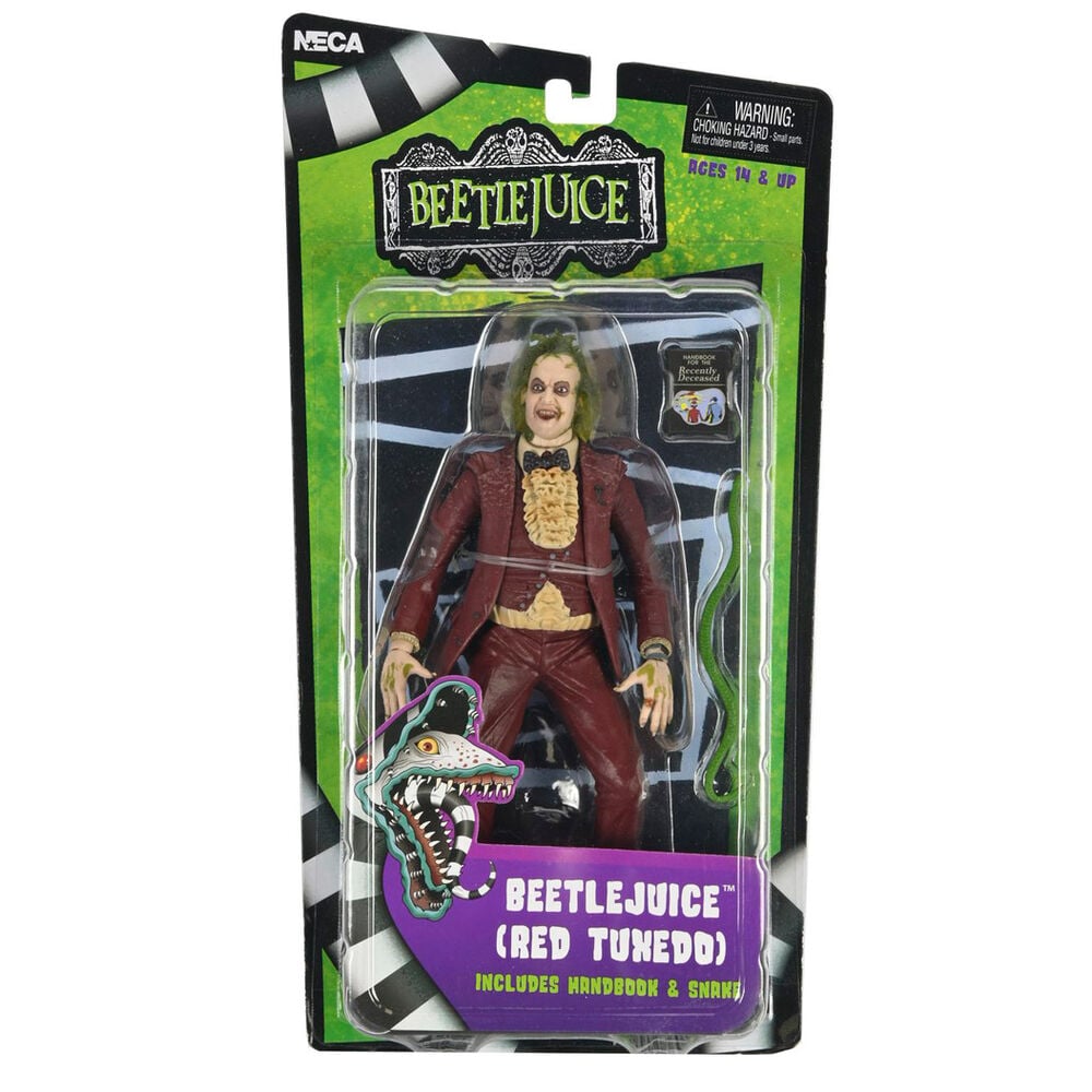 Figura Beetlejuice 1988 Red Tuxedo Beetlejuice 18cm — vista adicional del producto